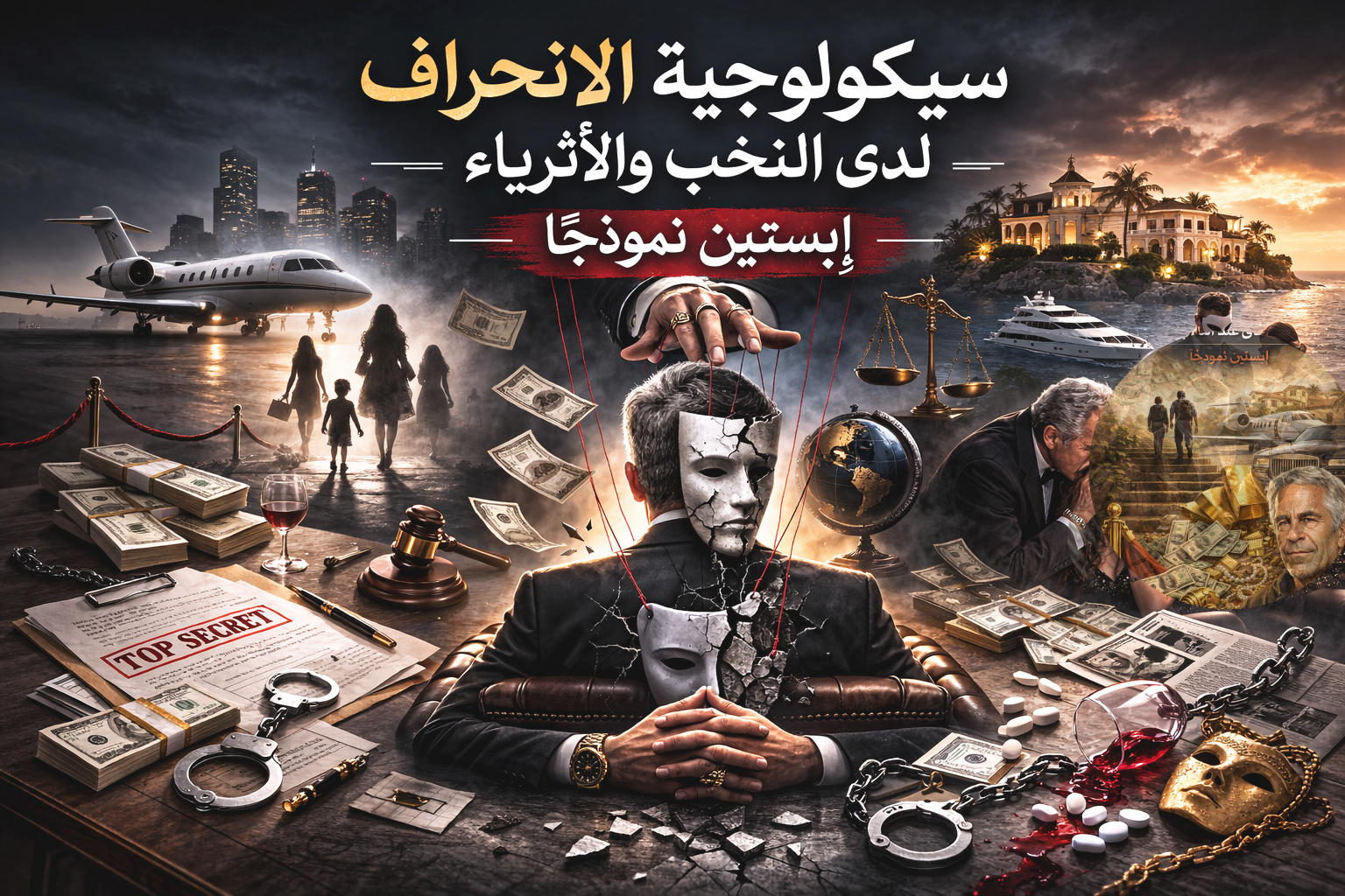 سيكولوجية الانحراف لدى النخب والأثرياء